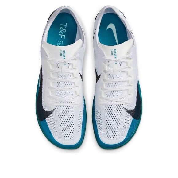 Size 12 Nike ZoomX Dragonfly 2 Elite White Spruce Mens Track Spikes FZ9315-102 main image 4